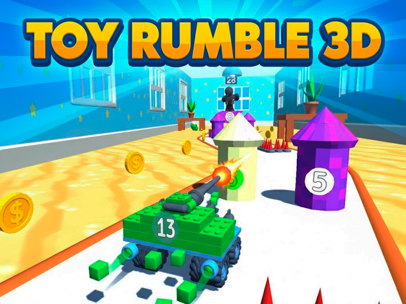 Toy Rumble 3D 🕹️ Igraj online na SGameS