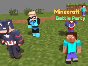 Igra Minecraft Party s borbom online