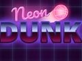 Igra Neonski dunk  online