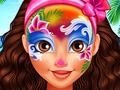 Igra Oceanija Princess Moana Face Art  online
