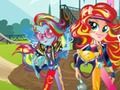 Igra Djevojke iz Equestrije. Igre prijateljstva: Motocross online Igra Djevojke iz Equestrije. Igre prijateljstva: Motocross online
