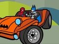 Igra Superhero automobila bojanje knjiga  online