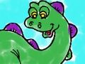 Igra Dinosaur knjiga za bojanje  online
