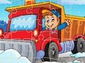 Igra Zimski kamion Jigsaw  online