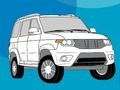 Igra Ruski automobili za bojanje knjiga  online