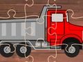 Igra Puzzle za djecu s kamionima  online