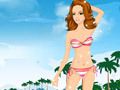 Igra Romantična djevojka na plaži  online
