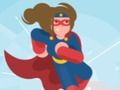 Igra Superwomn Jigsaw online