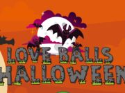 Igra Ljubavne lopte Halloween  online