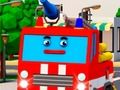Igra Jigsaw vatrogasno vozilo  online