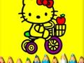 Igra Povratak u školu: Sweet Kitty bojanje  online