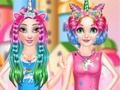 Igra Frizerski salon Princess Rainbow Unicorn online Igra Frizerski salon Princess Rainbow Unicorn online