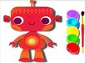 Igra Povratak u školu: Knjiga bojanja robota online Igra Povratak u školu: Knjiga bojanja robota online