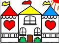 Igra Povratak u školu Knjiga bojanja DOLLHOUSE  online