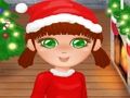 Igra Dressup za božićnu djevojku  online