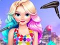 Igra Elizina neonska frizura  online