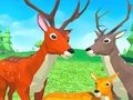 Igra Simulator jelena: Obitelj životinja 3D  online