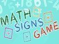 Igra Igra matematičkih znakova  online