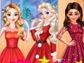 Igra Disneyjeva princeza božićna zabava  online