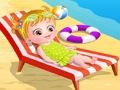 Igra Dječja lješnjak na plaži  online