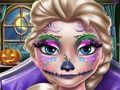Igra Elsa Scary Halloween šminka online