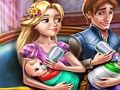 Igra Dan obitelji blizanaca Rapunzel  online