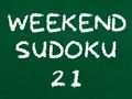 Igra Sudoku za vikend 21  online