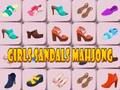 Igra Djevojke Sandale Mahjong  online