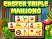 Igra Uskrsni trostruki mahjong  online