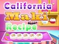 Igra California Maki recept  online
