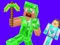 Igra Minecraft: Creeper protiv Endermana  online
