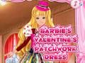 Igra Barbie patchwork haljina za Valentinovo online Igra Barbie patchwork haljina za Valentinovo online