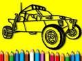 Igra Povratak u školu: Rally Car bojanka  online