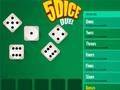 Igra Dvoboj s 5 kockica  online
