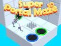 Igra Super Portal Maze 3d online