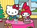 Igra Božićna večera Hello Kitty i prijatelja  online