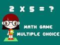 Igra Matematička igra Višestruki izbor  online