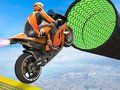 Igra Motociklistička kaskaderska vožnja  online