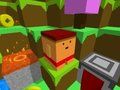 Igra Blocky Rush nizbrdo  online