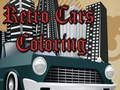 Igra Bojanje retro automobila  online