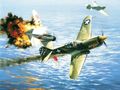Igra Zrakoplovna umjetnost Air Combat Slide  online