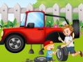 Igra Razlike u garaži automobila  online