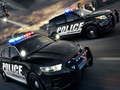 Igra Slagalica s policijskim automobilima  online