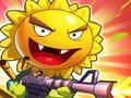 Igra Zombiji Gun War of Plants Evolution  online