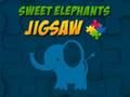 Igra Slatki slonovi jigsaw online