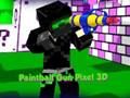 Igra Pištolj za paintball Pixel 3D  online
