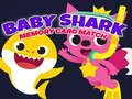 Igra Podudaranje memorijske kartice Baby Shark  online