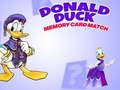Igra Podudaranje memorijske kartice Donalda Ducka  online