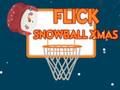 Igra Flick Snowball Božić  online