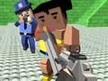 Igra GunGame pucanje ratovanje: kockasti gangster  online